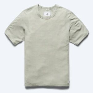 Reigning Champ Merino Waffle Short Sleeve Sandstone - NWT